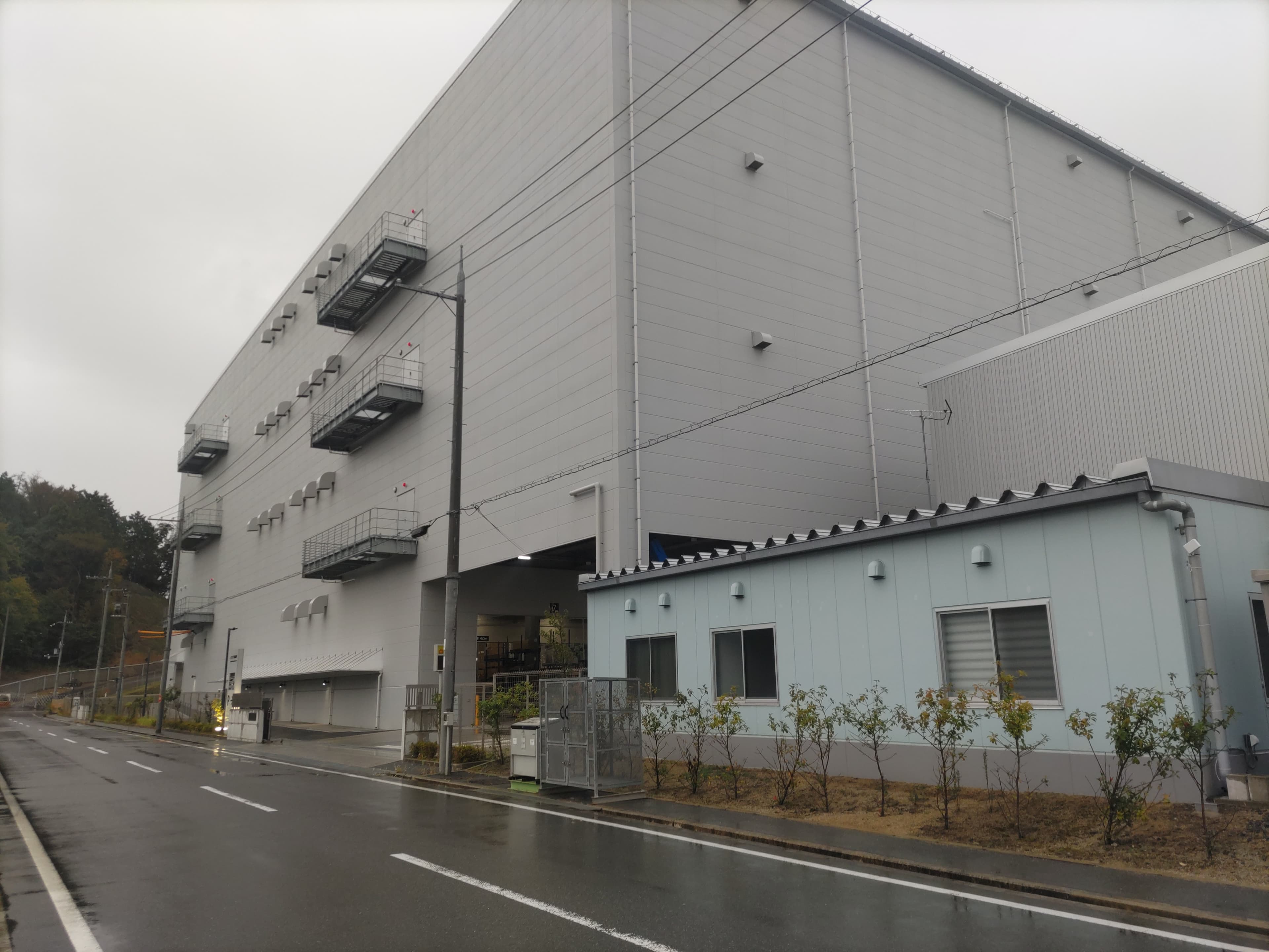 箕面倉庫の倉庫の様子